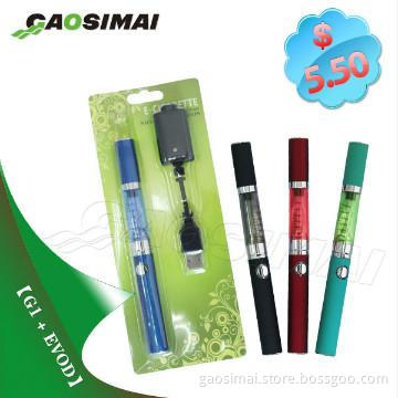 e cigarette pen cigarette ego G-1  blister kit on sale